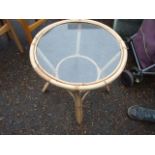 Bamboo Table 19 inches tall 20 wide