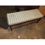 Rectangular Footstool 12 x 36 inches 13 tall