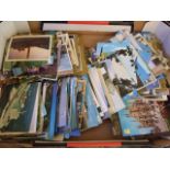 Box of Approx 400 modern postcards