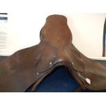 A Leather Horse Saddle