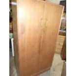 G Plan 2 Door Wardrobe with fitted interior