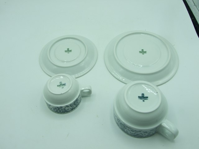 11 German Tea Cups and saucers and 9 Coffee Cups and saucers - Image 2 of 2