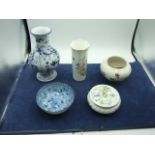 5 Pieces china including Aynsley