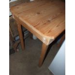 Pine Kitchen Table