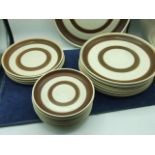 Part Denby Russet Dinner Service