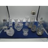 Selection of mixed glass ware