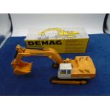 NZG DEMAG H55 hydraulic excavator no rips or tears on box