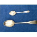 2 silver spoons 22cm 14cm
