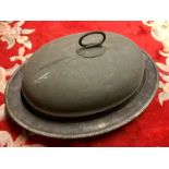 Vintage Plated Lidded Serving Dish