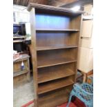 Large Oak Effect Bookcase