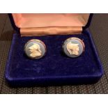 Wedgwood Jasper Ware Cufflinks