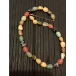 Polished Stone Necklace