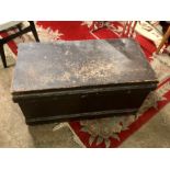 Antique Pine Blanket Box