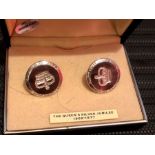 The Queen’s Silver Jubilee Cufflinks