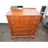 William Lawrence 5 draw chest of drawers 31 inches wide 38 tall 19 deep