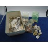 Box of mixed coins mostly British and mainly decimal