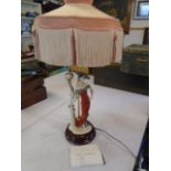 Giuseppe Armani signed Florence lamp with certificate