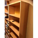 Large Modern Bookcase with adjustable shelves 82 cm wide 28 deep 178 cm tall