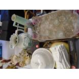 3 boxes mixed china and glassware as found