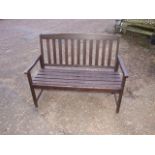 Wooden Garden Bench 4 ft wide