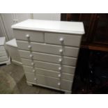 Sheredon large 2 short over 5 long chest of drawers