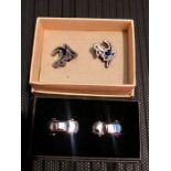 Kangaroo & Car Cufflinks