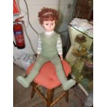 Vintage Doll 32 inches tall