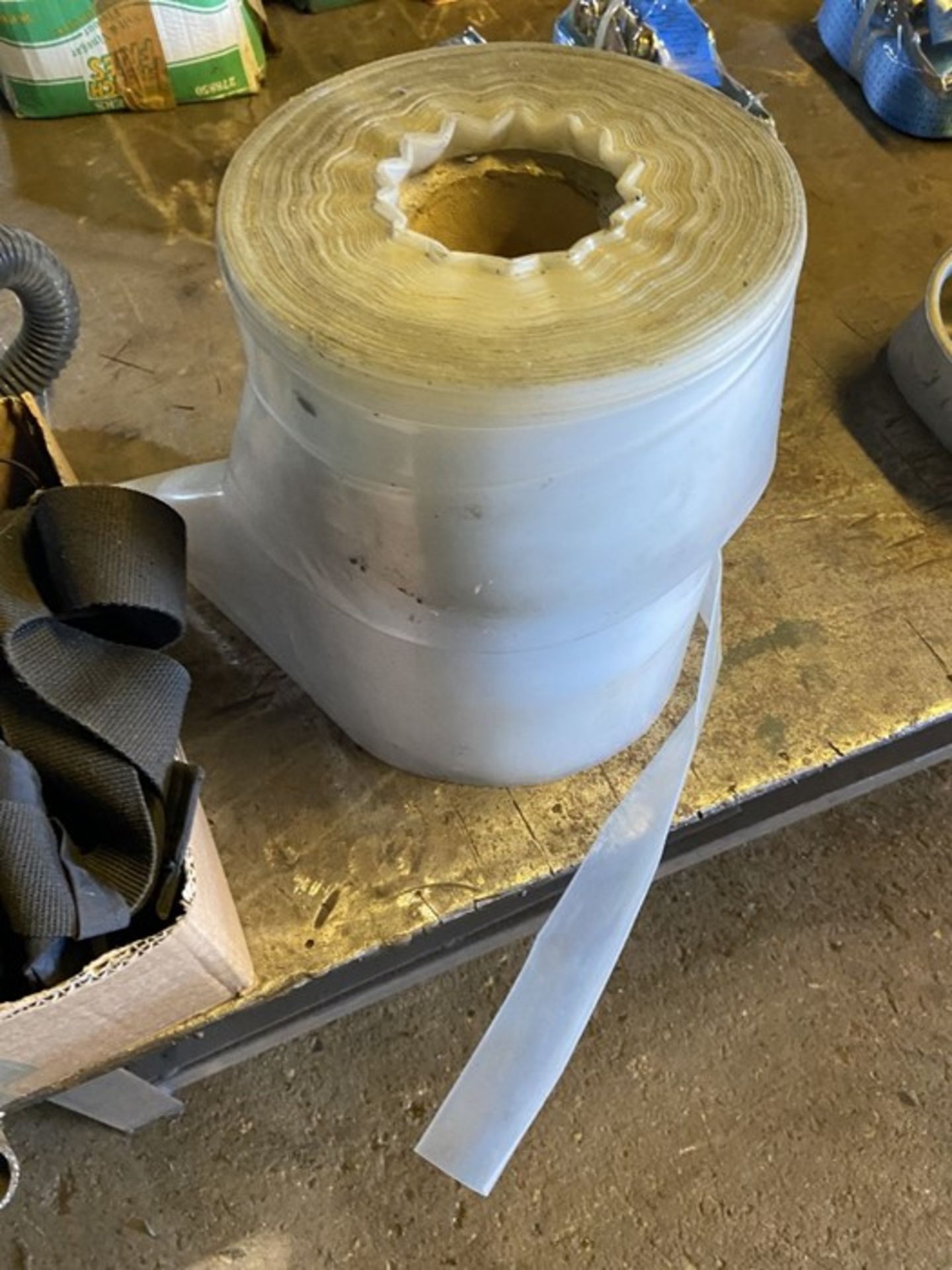 2 rolls of protective clear plastic sleeve
