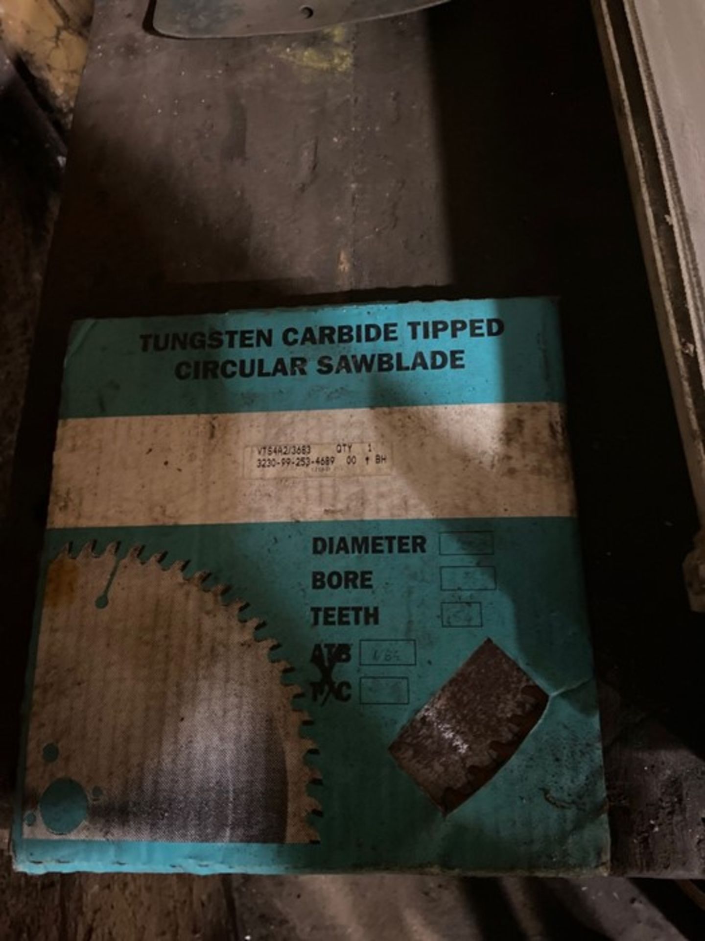 Tungsten Carbide tipped circulate sawblade (used)