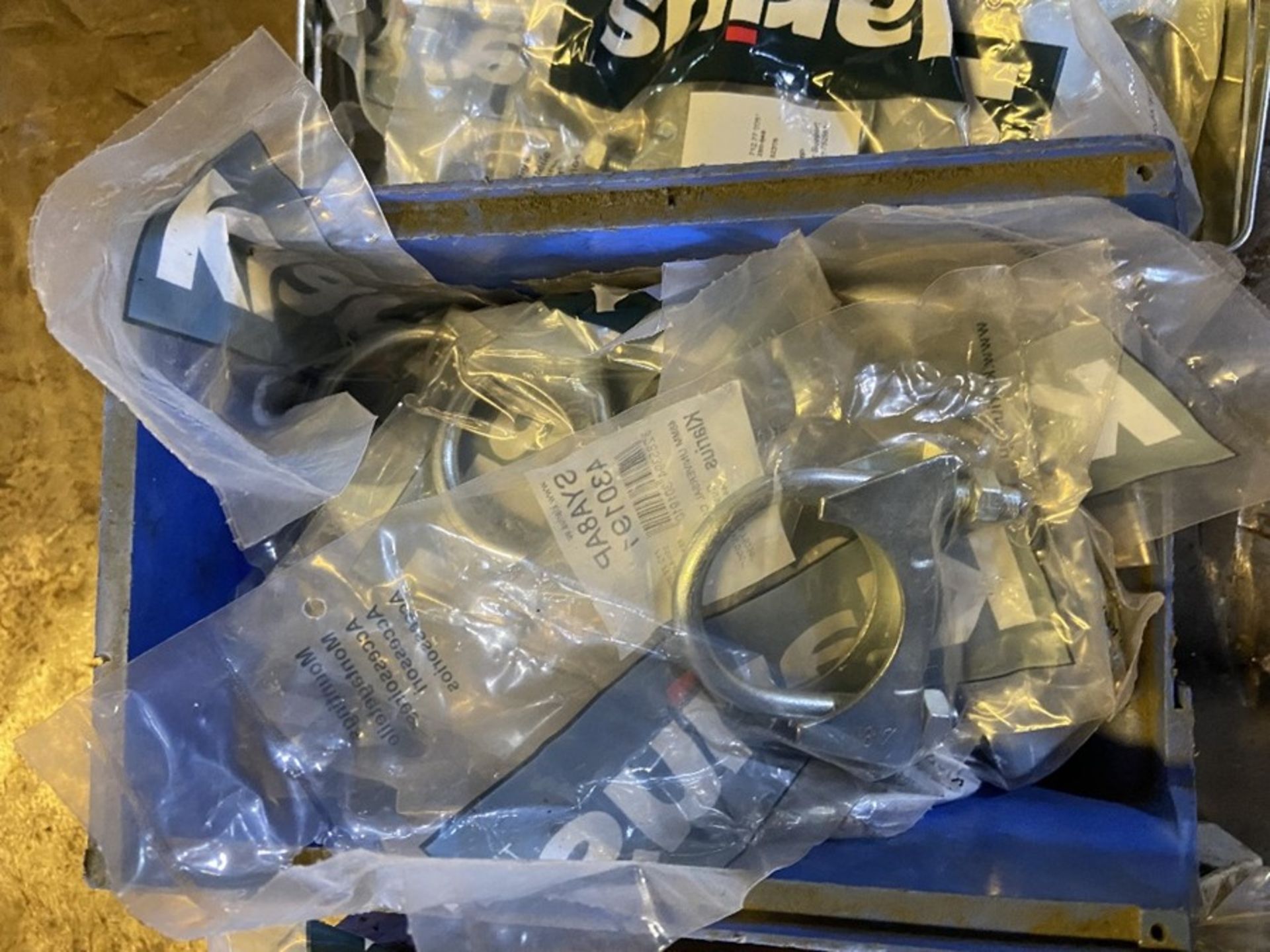 box of 48mm universal clamps (unused in original packaging)