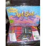 3 86 piece Art Sets