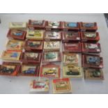 collection of boxed cars to include matchbox and lledo