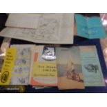 collection of bicycle ephemera