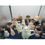 Assorted Collectable Teapots