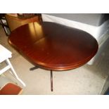 Stag Minstrel Extending Pedestal Dining Table and 4 Chairs