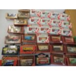 collection of boxed cars to include matchbox and lledo