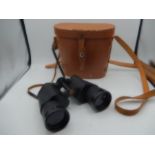 Cased Revue binoculars