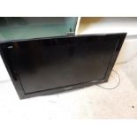 Panasonic 37 inch tv with remote ( wall mounted no brackets ) house clearance