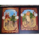 Carnival/ fair/ showman wooden signs