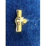 9ct Brooch missing pin