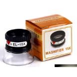 4 Watch repairers ‘ jewellers eye loupe 15 X magnification ( 4 in lot new in boxes )