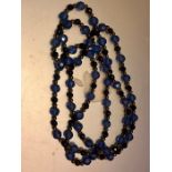 Lapis Lazuli Necklace 26inches long
