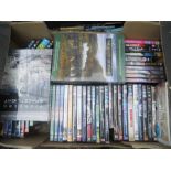 Box of DVDs