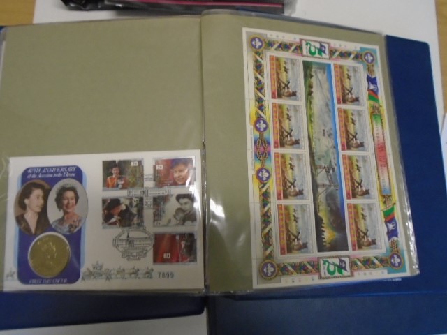 Album of 1st day covers 70's plus a further album of first day covers including a signed envelope of - Image 5 of 9