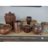 Collection of stone ware