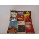 6 Books - 'Flying saucers from outer space' - Donald E. Keyhoe, 'UFO Flying saucers over