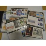 Album of 1st day covers 70's plus a further album of first day covers including a signed envelope of