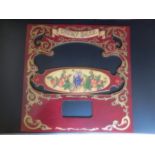 Carnival/ fair/ showman style wooden plaque