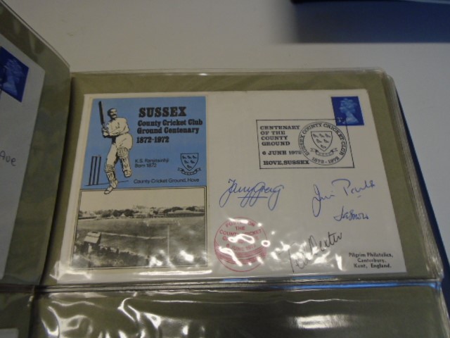 Album of 1st day covers 70's plus a further album of first day covers including a signed envelope of - Image 8 of 9