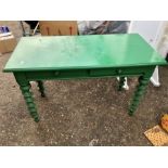 Victorian Hall Table/ Desk 47 1/2 inches wide 29 1/2 tall